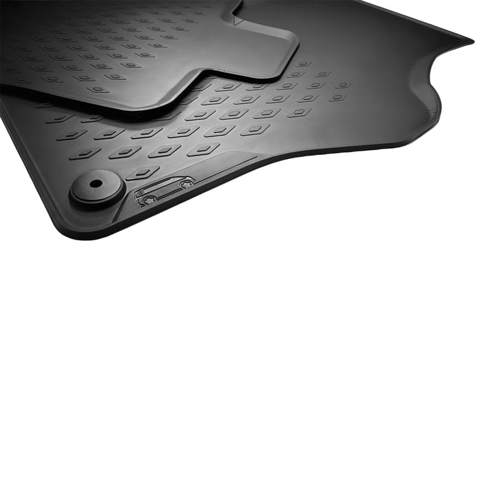 Genuine VW All-Weather Floor Mats – Front (Driver & Passenger) for VW ID. Buzz