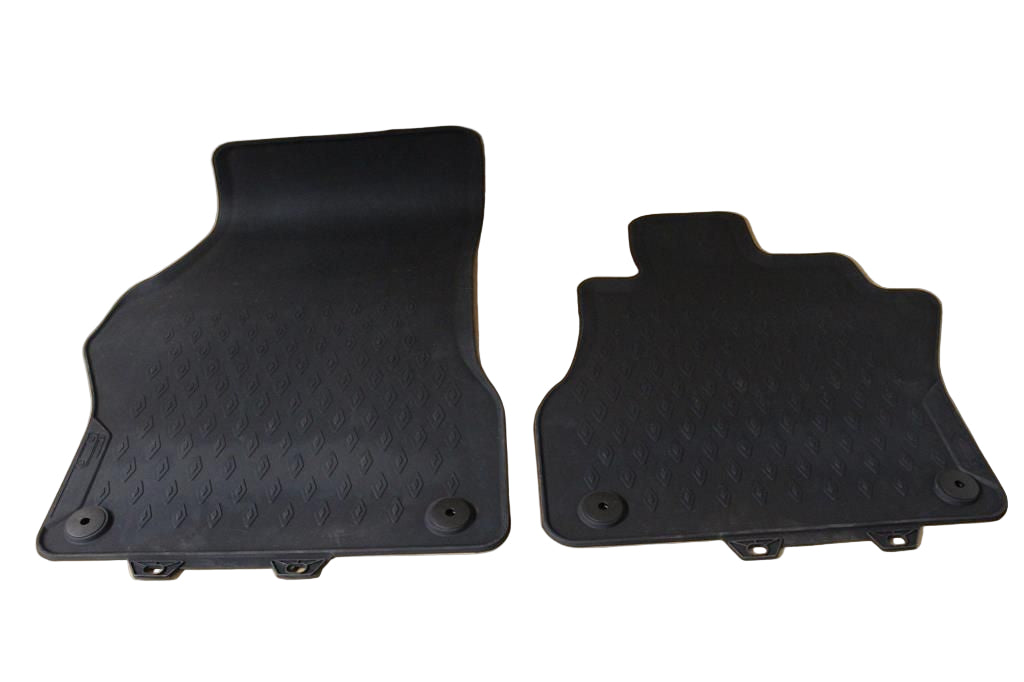 Genuine VW All-Weather Floor Mats – Front (Driver & Passenger) for VW ID. Buzz