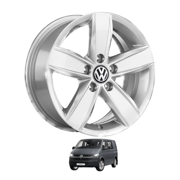 Genuine VW Alloy Wheel “Corvara” 6.5J x 16" for T5/T6/T6.1 Transporter