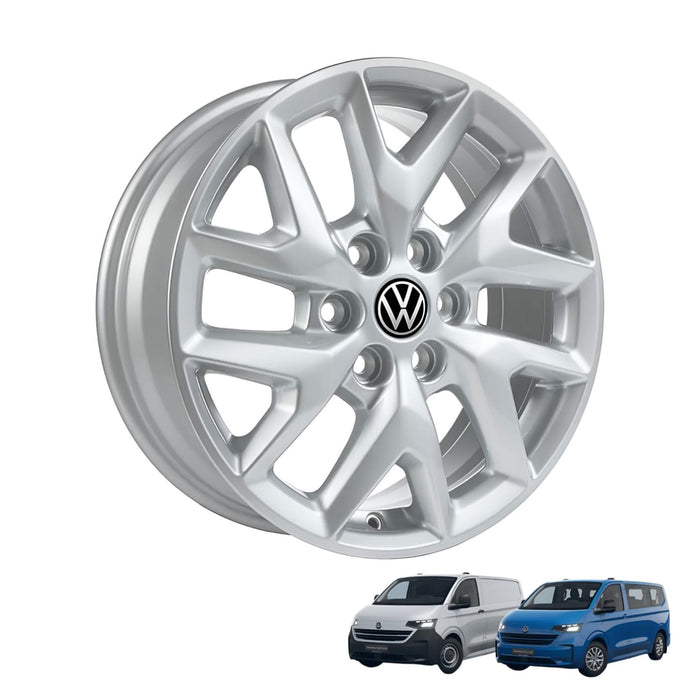 Genuine VW Alloy Wheel Montreal 6.5J x 17" for T7 Transporter / T7 Caravelle