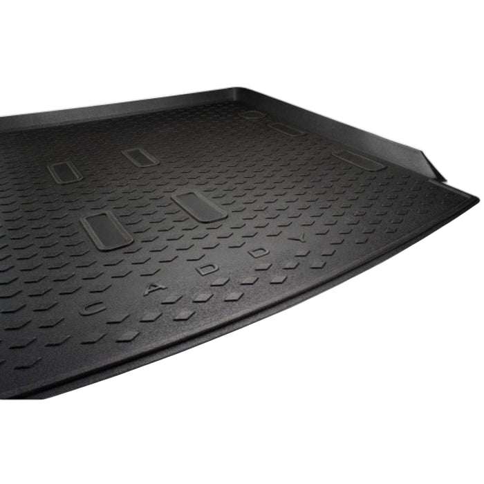 Genuine VW Boot Inlay Black for Caddy 5 – Behind Second Row of Seats
