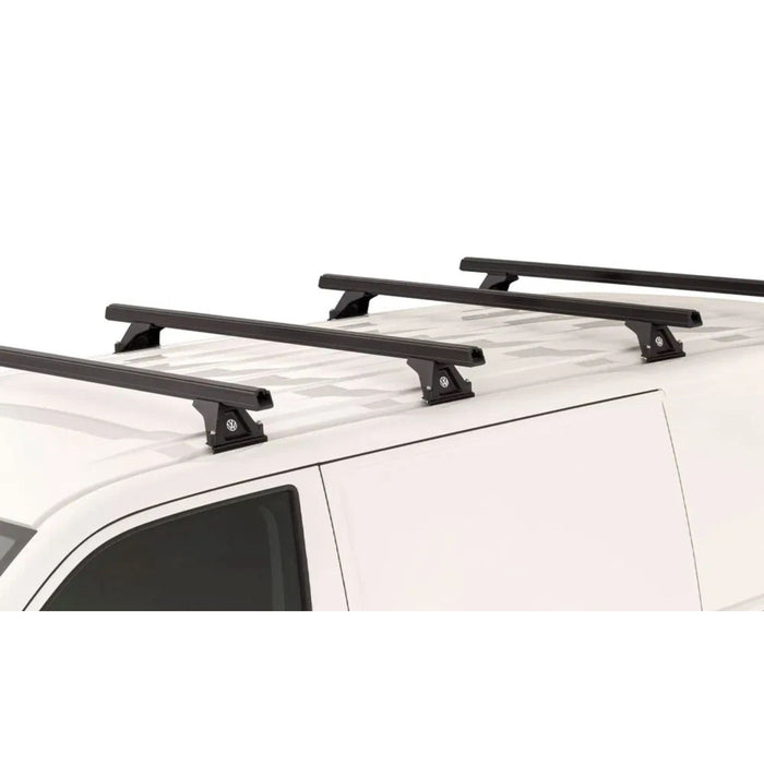 Genuine VW Commercial Roof Bars (Black) 4-Bar System for T6/T6.1 Transporter – Standard Roof