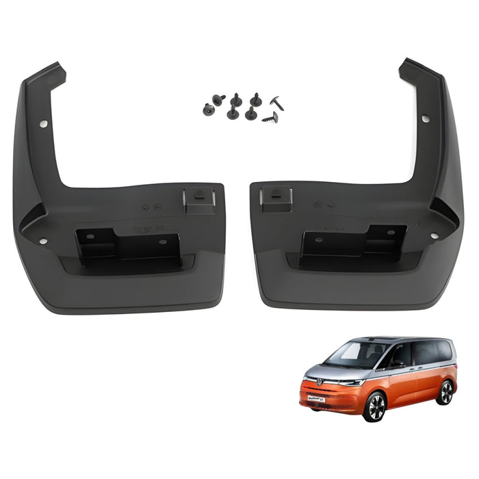 Genuine VW Mud Flaps - FRONT for T7 Multivan