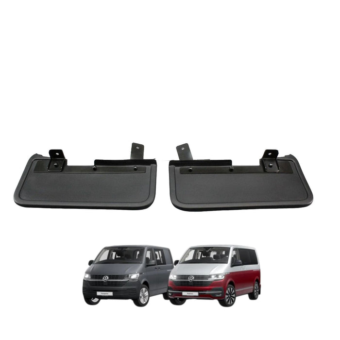 Genuine VW Front Mudflaps – T5/T6/T6.1 Multivan / Caravelle / California / Transporter