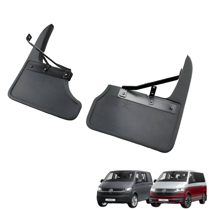 Genuine VW Rear Mudflaps – T5/T6/T6.1 Multivan / Caravelle / California / Transporter