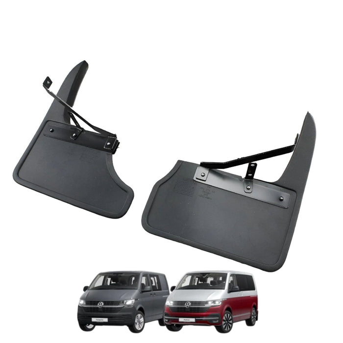 Genuine VW Rear Mudflaps – T5/T6/T6.1 Multivan / Caravelle / California / Transporter