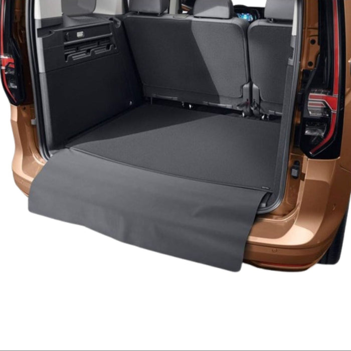 Genuine VW Reversible Luggage Compartment Mat Satin Black for Caddy 5