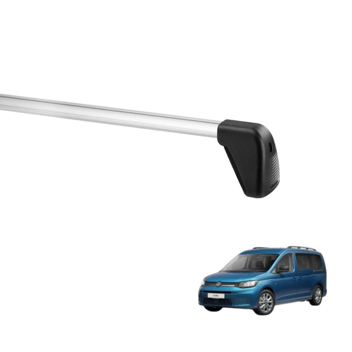 Genuine VW Roof Bar for Caddy 5 LWB with Roof Anchoring Points (Single Bar)