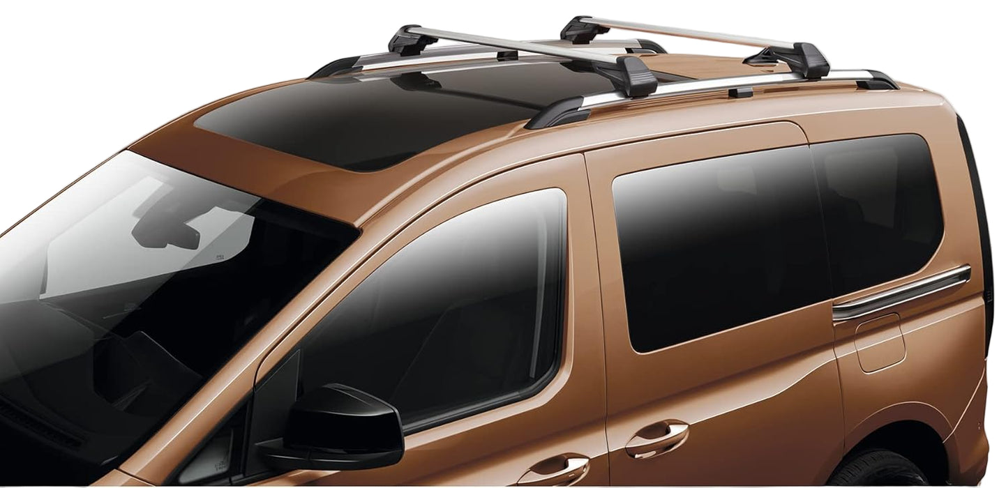 Genuine VW Roof Bar Set for Caddy 5 with Roof Rails (2 Bars)