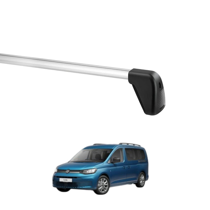 Genuine VW Roof Bar for Caddy 5 SWB – With Roof Anchoring Points (Single Bar)