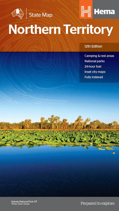 Hema Maps Northern Territory State Map