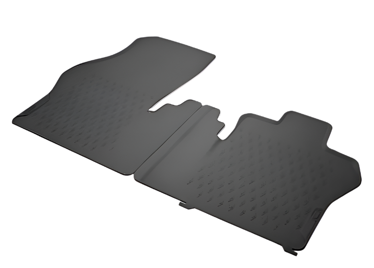 Genuine VW Rubber Cab Floor Mats for VW ID. Buzz Cargo