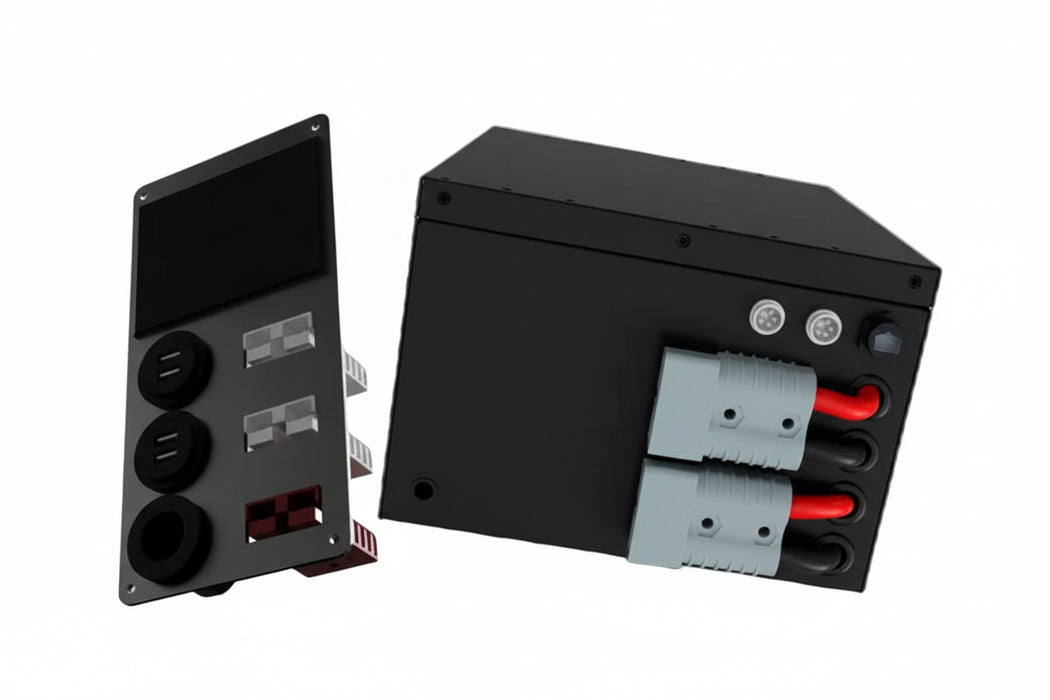 12V 314Ah LiFePO4 Smart Lithium Under-seat Power Station For Mercedes Sprinter