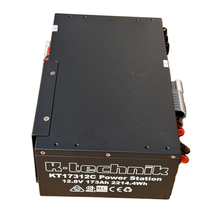 12V 173Ah LiFePO4 Smart Lithium Under-seat Power Station Kit For VW T7 Transporter / T7 Caravelle / Ford Transit Custom V710 / Ford Tourneo 2023+