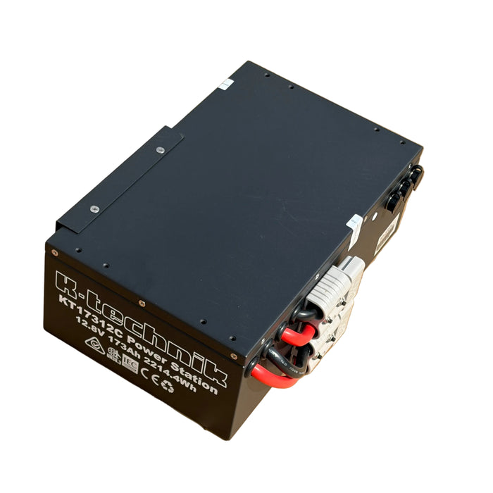 12V 173Ah LiFePO4 Smart Lithium Under-seat Power Station Kit For VW T7 Transporter / T7 Caravelle / Ford Transit Custom V710 / Ford Tourneo 2023+