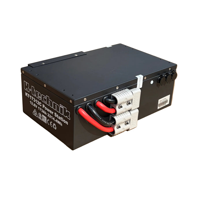 12V 173Ah LiFePO4 Smart Lithium Under-seat Power Station Kit For VW T7 Transporter / T7 Caravelle / Ford Transit Custom V710 / Ford Tourneo 2023+