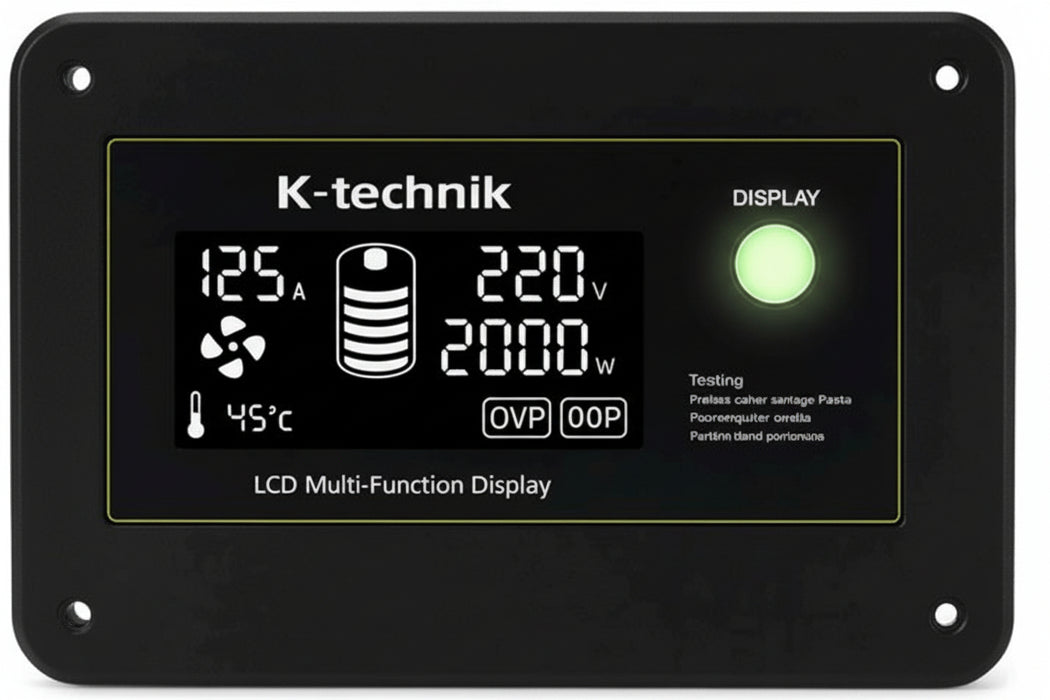 K-Technik 2500w Inverter Core Remote Panel x1