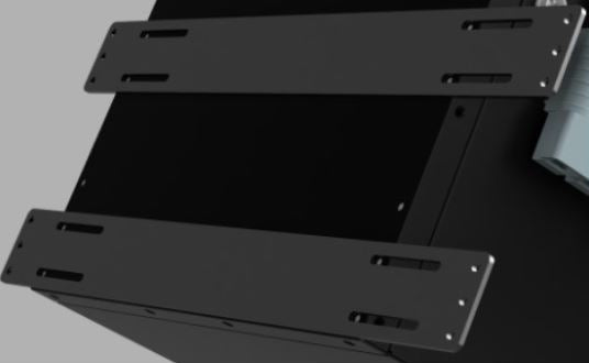 Battery / Inverter Rails x2 for VW T7 Transporter / VW T7 Caravelle / Ford Transit Custom V710 / Ford Tourneo 2023+