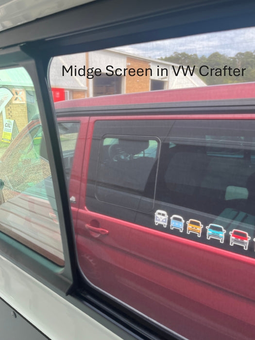 Jerba Midge Screen VW T5/T6 VW Crafter 2017 onwards