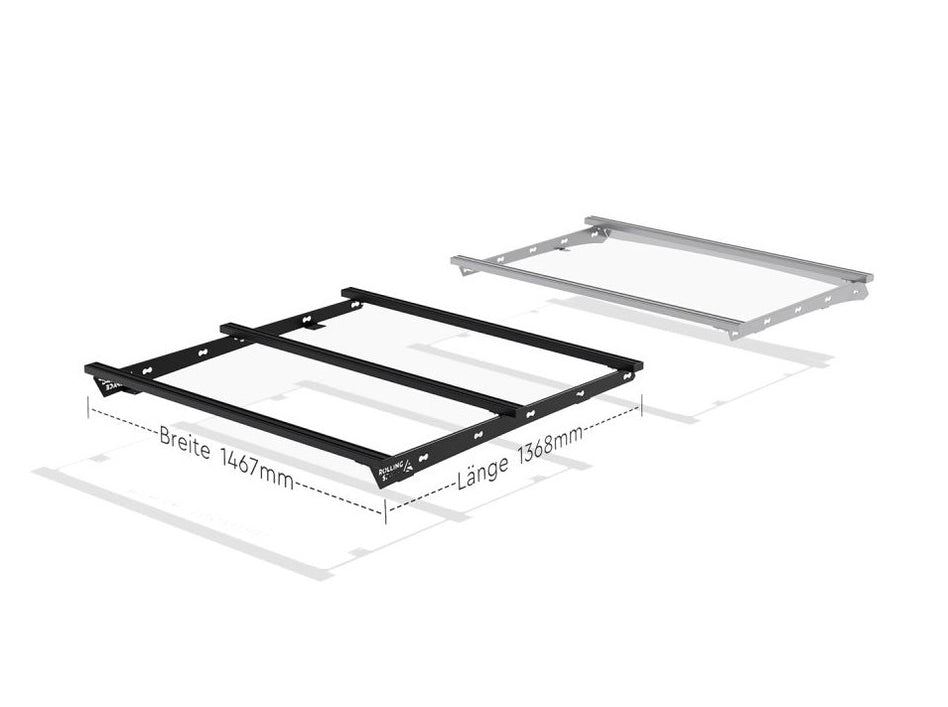 SpaceRack Basic Rear Roof Rack T7 Transporter / T7 Caravelle ...