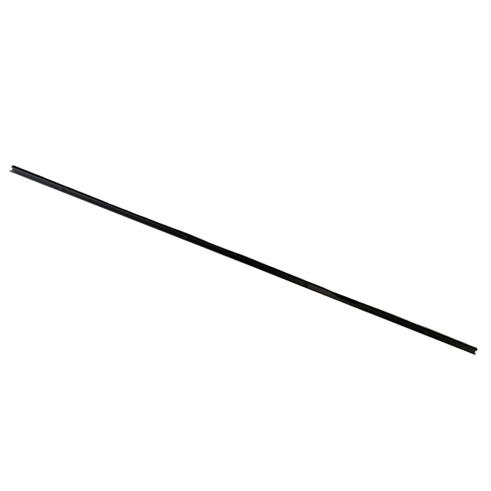 Straight Curtain Rail 140cm - Black