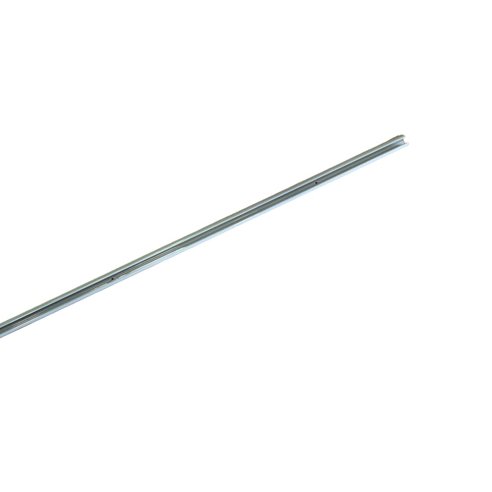 Straight Curtain Rail 140cm - Grey