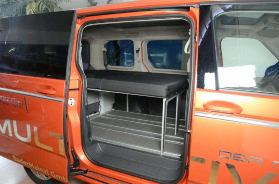 VanEssa Mobilcamping Sleep System to Kitchen for T7 Multivan incl. Mat ...