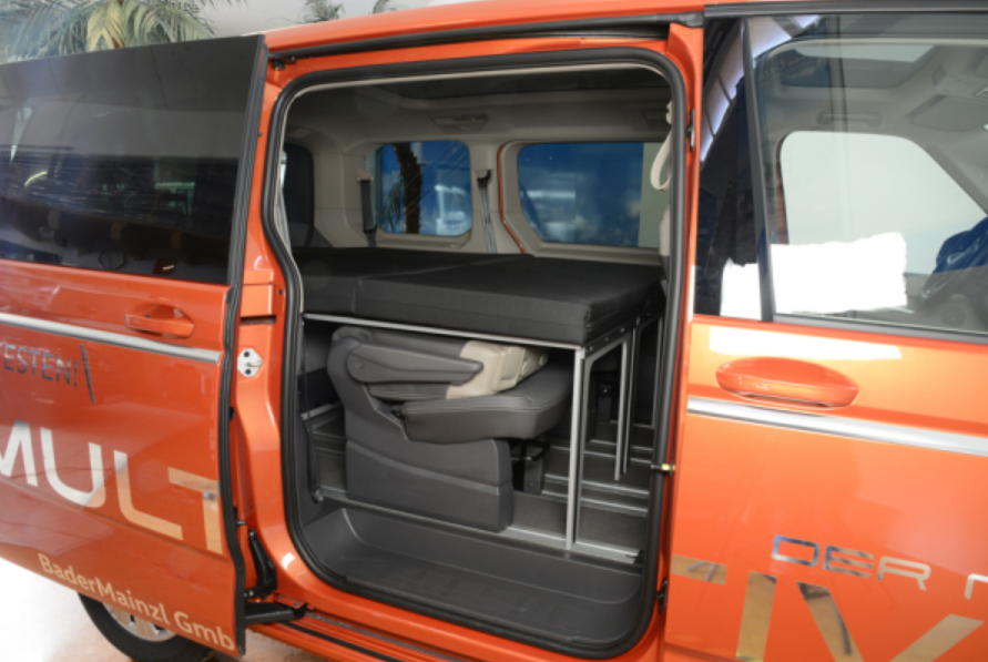 VanEssa Mobilcamping Sleep System to Kitchen for T7 Multivan incl. Mat ...