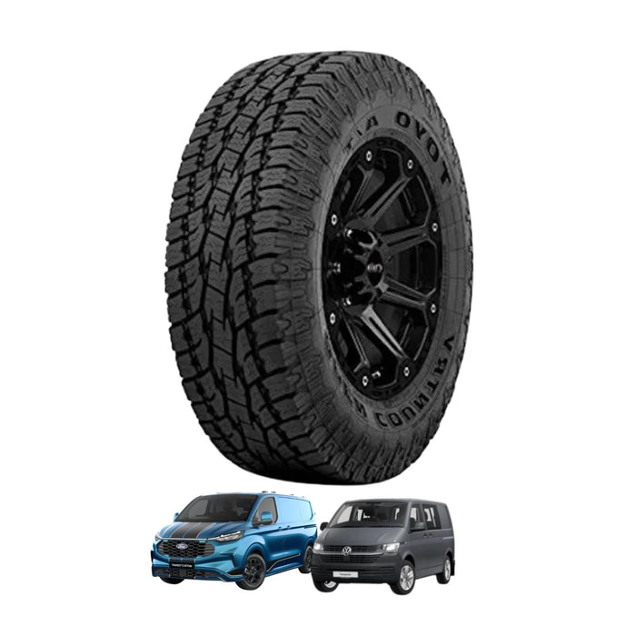 TOYO Open  Country ATIII Tyre 225/65/17 107S All Terrain  for 4x4 Off Road VW T6.1/T6/T5 Transporter Multivan California Caravelle / T7 Transporter /T7 Caravelle / Ford Transit Custom V710 / Ford Tourneo 2023