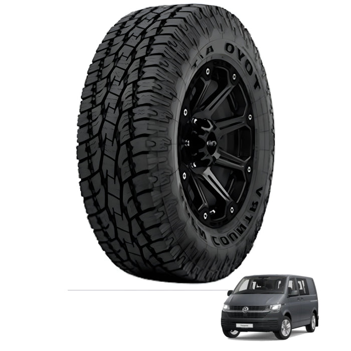 TOYO Open  Country ATIII Tyre 225/65/17 107S All Terrain  for 4x4 Off Road VW T6.1/T6/T5 Transporter Multivan California Caravelle