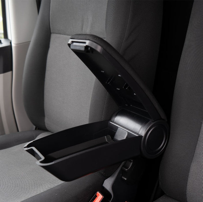 VW T5 Multivan Transporter Center Armrest Female Sleeve - Left Side, OEM Part 7H0881082