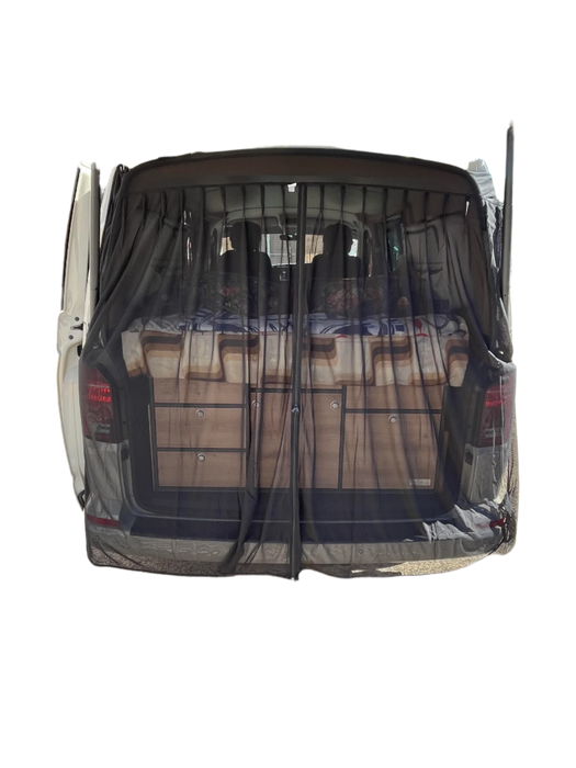 Universal Magnetic Rear Door Van Fly Screen - Standard Size