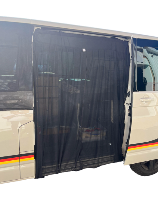 Universal Magnetic Side Door Van Fly Screen - Standard Size