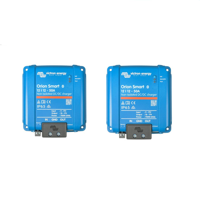 2x Victron Orion XS 12/12-50A (700W)  DC-DC Charger