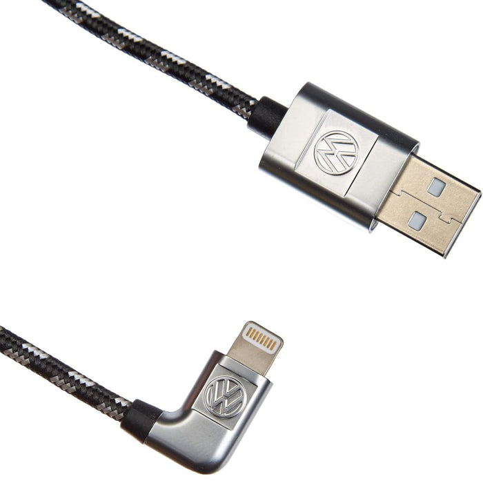 VW Premium Charging & App-Connect Cable: USB to Apple Lightning Connector - 30cm