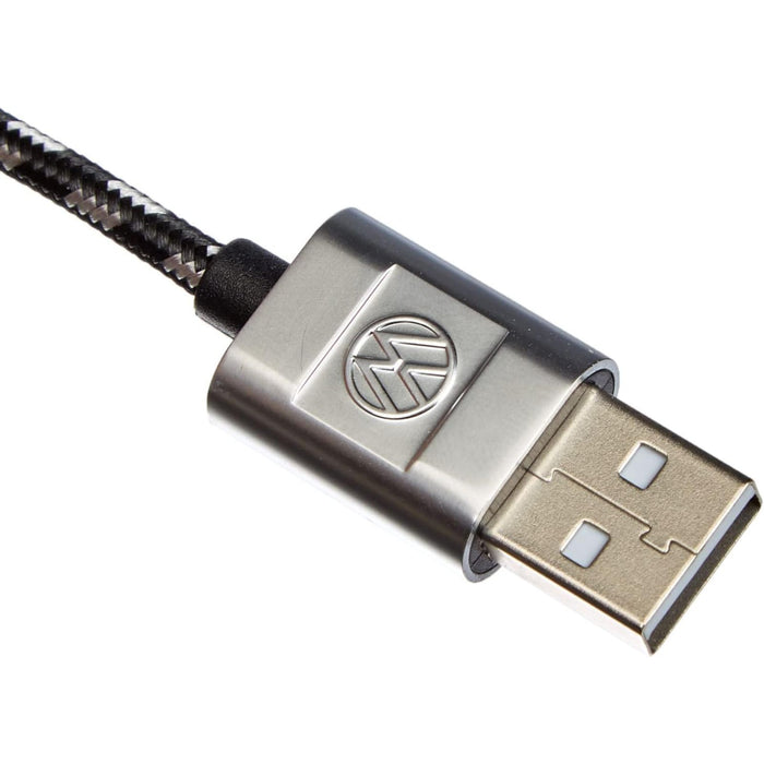 VW Premium Charging & App-Connect Cable: USB to Apple Lightning Connector - 30cm