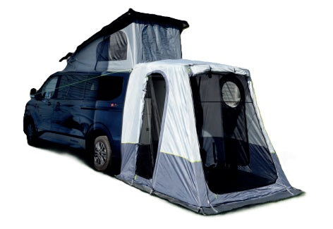 Van Upgrade Premium Tailgate Tent w/ Floor & Mosquito Nets For Ford Transit Custom V710 & Ford Tourneo 2023+