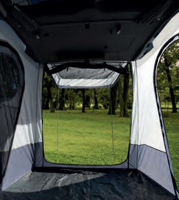 Van Upgrade Premium Tailgate Tent w/ Floor & Mosquito Nets For Ford Transit Custom V710 & Ford Tourneo 2023+