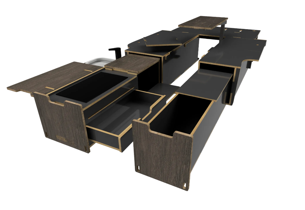 Kombilife VanBox Touring Fit Out Bundle - T5/T6/T6.1 Multivan / Transporter / California