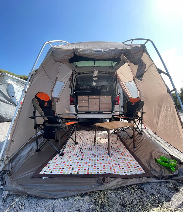 vaude van zelt Vaude Drive Away Van Free Standing Annexe Tent for Volkswagen Vans — KombiLife Australia