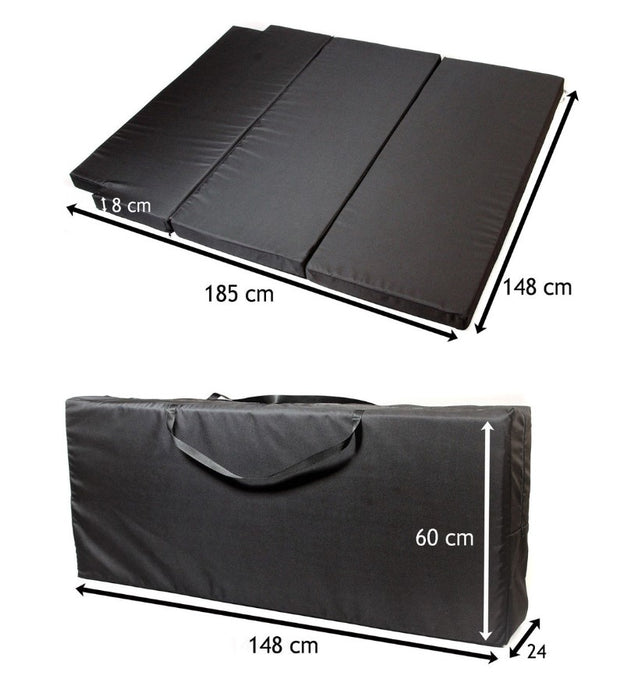 Viscoelastic Premium folding mattress for VW T5 T6 T6.1