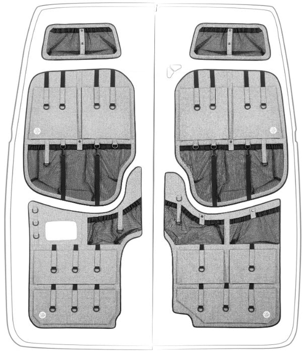 Moon Organizer - Middle Right - VW Crafter up to 2016