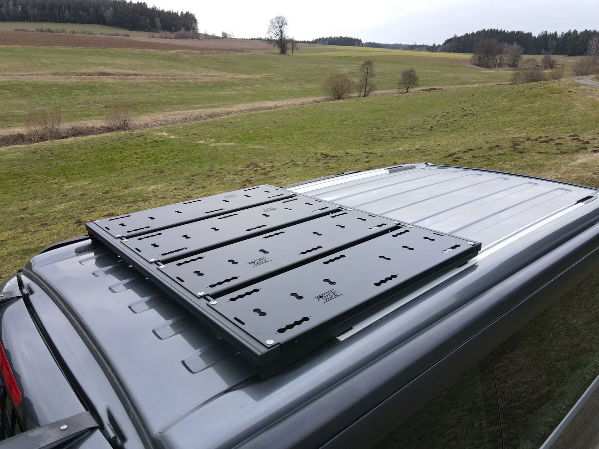 Kombi Rear Rack Rear Roof Rack for VW T5 & T6 California Pop-Up Lifting Roof KIT ...