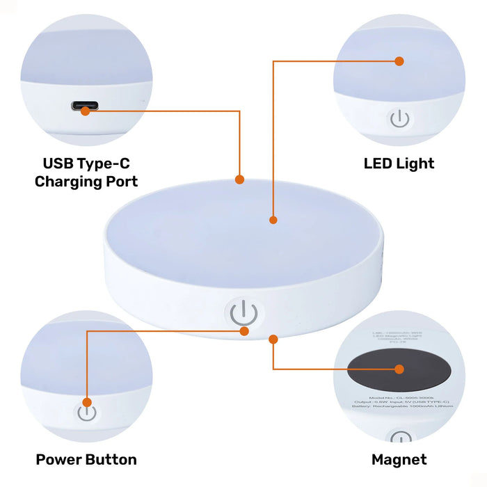Living in a Bubble Magnetic LED Light