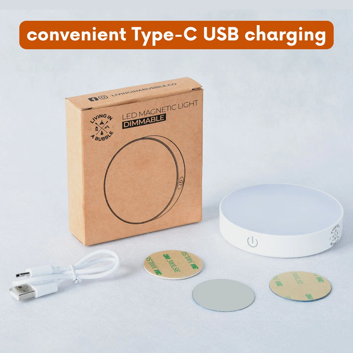 Living in a Bubble Magnetic LED Light