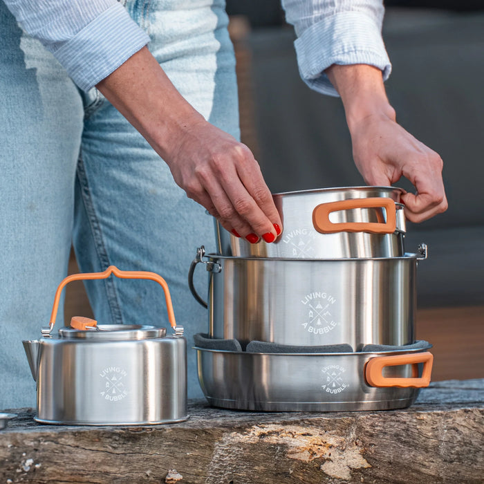 Living in a Bubble Premium 7-Piece Cooking Set