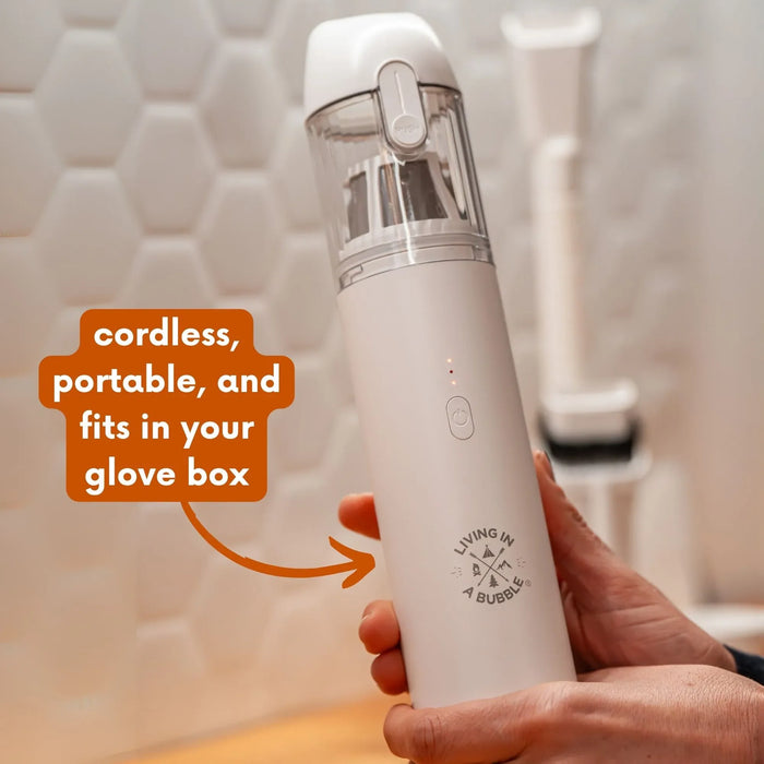 Living in a Bubble Cordless Air Duster & Vacuum