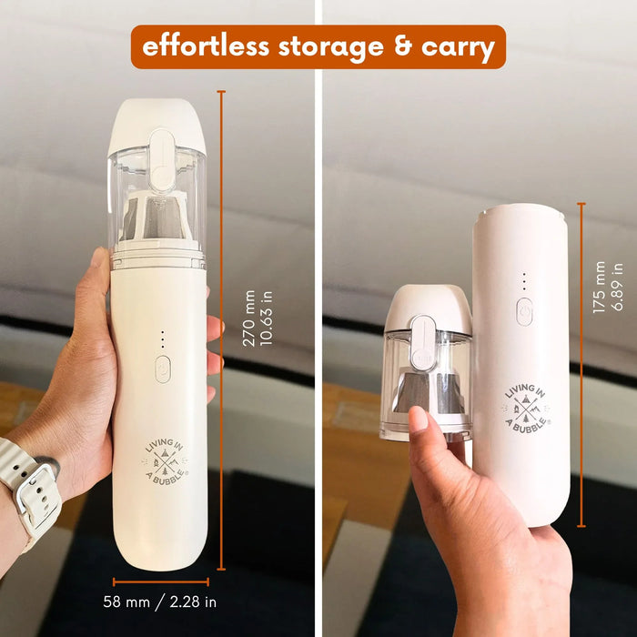 Living in a Bubble Cordless Air Duster & Vacuum