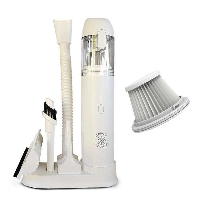 Living in a Bubble Cordless Air Duster & Vacuum