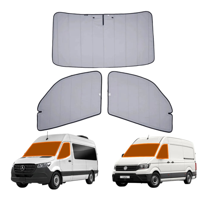 Living in a Bubble Thermomats Cab Set For VW Crafter up to 2016 / Mercedes Sprinter (2006 –2016)